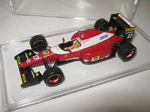 yz͌^ԁ@X|[cJ[@tF[AW[VOV[P[X143 ferrari f93a j alesi 1993 racing 43 handbuilt car in showcase