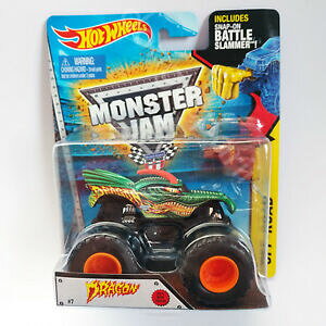 yz͌^ԁ@X|[cJ[@zbgzC[W2015 hot wheels dragonmonster jamw battle slammer look