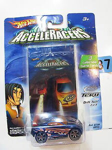 �y���������z�͌^�ԁ@�X�|�[�c�J�[�@2004�z�b�g�z�C�[���Yacceleracers�e�N�m���W�[29 3�g�����v2004 hot wheels acceleracers drift tech 29 3 collectable playing cards