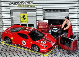 【送料無料】模型車　スポーツカー　フェラーリ＃ロホレッドレースferrari 458 desafo 200915 5 rojo red 143 bburago race amp; play