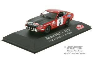 【送料無料】模型車 スポーツカー datsun 240 zモンテカルロ1972rauno aaltonenジャンテート143datsun 240 z rally monte carlo 1972 rauno aaltonen jean todt 143 atlas