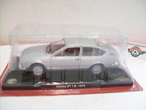 yz͌^ԁ@X|[cJ[@At@IOAe}Vo[AVFbgalfa romeo alfetta gt 18, 1974, silver, hachette 124, ovp