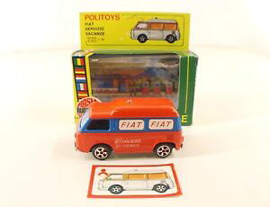 �y���������z�͌^�ԁ@�X�|�[�c�J�[�@politoyse24850 servizio assistenza vacanze143politoys no e24 fiat 850 servizio assistenza vacanze 143 box boxed rare