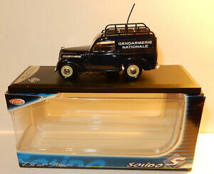 �y���������z�͌^�ԁ@�X�|�[�c�J�[�@���m�[�{�b�N�Xsolido renault 4cv national gendarmerie 1952 143 in box 3467450043075
