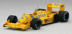 yz͌^ԁ@X|[cJ[@[^XACgZiOvflotus 99t 12 ayrton senna 3rd place british gp 1987 143 model