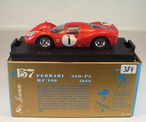 �y���������z�͌^�ԁ@�X�|�[�c�J�[�@�t�F���[���L���X�p��brumm 143 ferrari 330 p3 1966 1000 km spa bnib 384