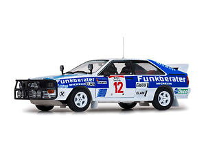 yz͌^ԁ@X|[cJ[@AEfBNgTt@[faudi quattro a2 12 8th safari rally 1984 wittmanndiekmann 118 model 4246