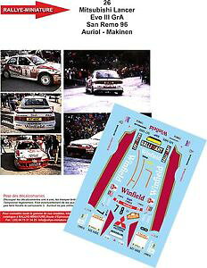 yz͌^ԁ@X|[cJ[@fB[L11826 mitsubishitommi makinenrallyeTigE1996italiaremodecals 118 ref 26 mitsubishi lancer tommi makinen rallye san
