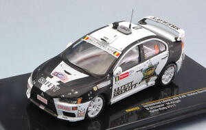 �y���������z�͌^�ԁ@�X�|�[�c�J�[�@mitsubishi�����T�[evo xbelgio2011143���f��ixo���f��mitsubishi lancer evo x rally belgio 2011 safety car 143 model ixo model