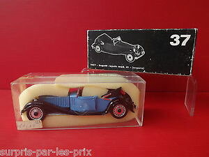 yz͌^ԁ@X|[cJ[@IuKbeBAfAY[rio bugatti real modelo 41 scoperta azul nueva en caja