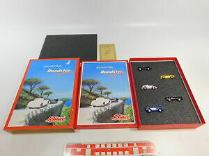 yz͌^ԁ@X|[cJ[@sbR[hX^[ZbgRuas2561 schuco piccolo 519460 set roadster legenden bmw ac cobra etc , nip
