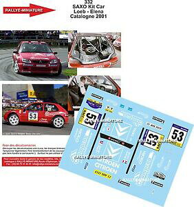 yz͌^ԁ@X|[cJ[@fB[L118332 citroen saxo s1600 sebastienloeb ralye spain 2001decals 118 ref 332 citroen saxo s1600 sebastien loeb ralye s