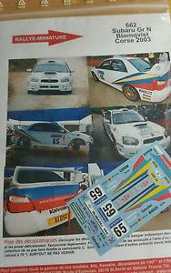 �y���������z�͌^�ԁ@�X�|�[�c�J�[�@�X�e�b�J�[118662�X�o��impreza blomqvist�c�A�[de2003wrc