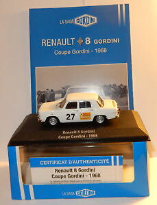 【送料無料】模型車 スポーツカー ルノーボックスthe saga gordini renault 8 gordini coupe gordini 1968 27 143 in box