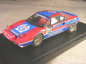 �y���������z�͌^�ԁ@�X�|�[�c�J�[�@�t�F���[���p�C�I�j�A�c�[���h�R���X���[�Xferrari 308 gtb gr4 pioneer tour de corse 1982 andruet racing 43 143