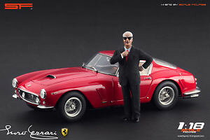 �y���������z�͌^�ԁ@�X�|�[�c�J�[�@cmcexotosf118�f�U�C�i�[enzo ferrari118 designer figure enzo ferrari of sf scale figures for cmc autoart exoto