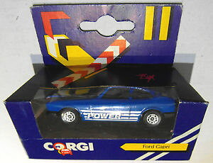 yz͌^ԁ@X|[cJ[@IWij16tH[hJv3R[M[p[ford capri 3 corgi power in blue original boxed j16
