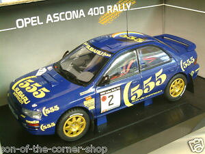�y���������z�͌^�ԁ@�X�|�[�c�J�[�@sun star 118�X�o��impreza5552 1000 laghi1993produzione5501sun star 118 subaru impreza 555 2 1000 laghi rally 1993 preproduzio