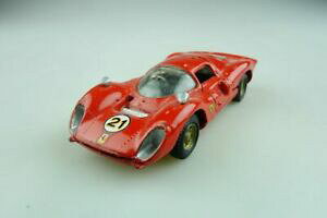 �y���������z�͌^�ԁ@�X�|�[�c�J�[�@�t�F���[�����}�����[�T�[�{�b�N�Xmercury 143 ferrari 330 p4 le mans racer red without box 508954