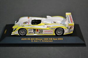 yz͌^ԁ@X|[cJ[@lbg[NAEfBLXpixo 143 audi r8 25 winner 1000 km spa 2003 ovp