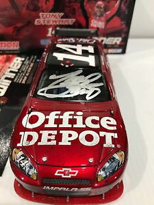 yz͌^ԁ@X|[cJ[@gj[X`[gBXf||Rm[XTC2009 14 tony stewart ice depot pocono raced win autographed