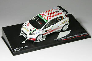 yz͌^ԁ@X|[cJ[@143tBAbgabarthOfs2000f@[T2009143Aglp007143 fiat abarth grande punto s2000 duval rally san remo 2009 143 altlp0