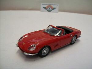 �y���������z�͌^�ԁ@�X�|�[�c�J�[�@�t�F���[���X�p�C�_�[�x�X�g�C�^���Aferrari 275 gtb4 spyder, red, 1967, best made in italy 143