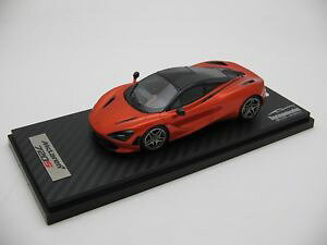 yz͌^ԁ@X|[cJ[@143tecnomodel}N720IWWFlt@autoshow 2017 t43ex08a143 scale tecnomodel mclaren 720s vacation orange gneva autoshow 2017