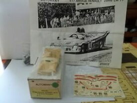 【送料無料】模型車　スポーツカー　キットミラージュルノーautomany kit sc143 mirage renault gitanes lm 1977