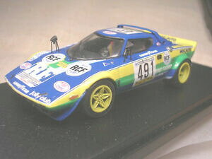 yz͌^ԁ@X|[cJ[@lancia stratos gr4 rino fabbri giro ditalia1977bacchelli racing43 143lancia stratos gr4 rino fabbri giro ditalia 1977 bacc