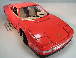 �y���������z�͌^�ԁ@�X�|�[�c�J�[�@118bnib�u���[�S�t�F���[��testarossa 1984���f���J�[ferrari testarossa 1984 model car by burago in 118 scale bnib