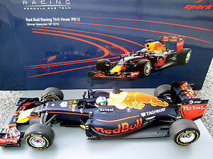 【送料無料】模型車 スポーツカー レッドブルレーシング#マレーシアスパーク118 red bull racing rb12 3 d ricciardo winner gp malaysia 2016 spark 18s251
