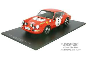 yz͌^ԁ@X|[cJ[@|VF911 seJ[1970 bjorn waldegard 11818s029 porsche 911 s monte carlo rally 1970 bjorn waldegard 118 spark 18s029
