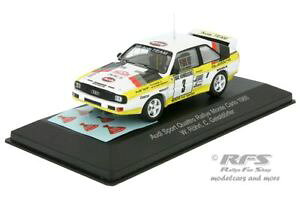 yz͌^ԁ@X|[cJ[@AEfBX|[cNg[eJfaudi sport quattro walter rhrl rally monte carlo 1985 143 cmr models wrc001