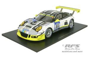 �y���������z�͌^�ԁ@�X�|�[�c�J�[�@118�X�p�[�N18sg016 2016mantheynurburgring�|���V�F911 gt3 r 24hporsche 911 gt3 r 24h nrburgring 2016 manthey racing 118 spark 18sg0