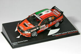 【送料無料】模型車　スポーツカー　ランサーエボラリーモンテカルロアル143 mitsubishi lancer evo ix gr n rally monte carlo 2011al 2011mc049