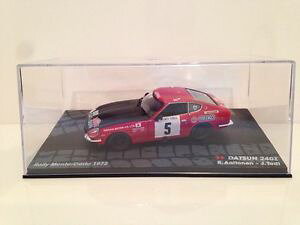 yz͌^ԁ@X|[cJ[@_bgTgbh[eJJXXP[datsun 240z r aaltonen j todt rally monte carlos 1972 143 scale