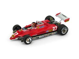 yz͌^ԁ@X|[cJ[@tF[WBk[T[Lbgfferrari f1 126c2 27 brasile gp 1982 gilles villeneuve brumm 143 r593ch model