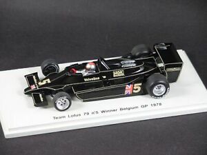 【送料無料】模型車 スポーツカー ロータスアンドレッティベルギースパークf1 lotus 79 andretti 1978 belgium 143 spark s1848