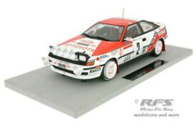 【送料無料】模型車　スポーツカー　トヨタセリカグアテマララリーモンテカルロトップマルケスtoyota celica gt4 st165 rally monte carlo 1991 sainz 118 top marques 044a