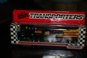 �y���������z�͌^�ԁ@�X�|�[�c�J�[�@�}�b�`�e�L�T�R�g�����X�|�[�^�[�z�[��matchbox 1992 davey allison texaco transporter hauler mib