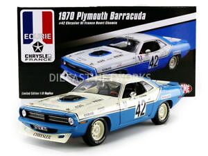 yz͌^ԁ@X|[cJ[@v}Xo[_gXAtXNCX[acme 118 plymouth barracuda trans am 1970chrysler of france 1806102