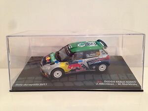 yz͌^ԁ@X|[cJ[@VR_t@rA[kI[HXJskoda fabia s2000 j mmarkkula rally acropoli 2011 nuovo 143 scala