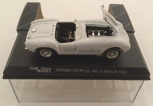 yz͌^ԁ@X|[cJ[@ftF[vX~b~Atop model 143 ferrari 375 mm plus mille miglia 1954 whitewhite