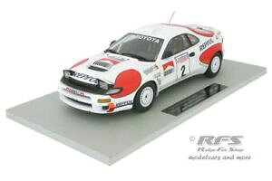 yz͌^ԁ@X|[cJ[@g^ZJ^[{[gbv}PXtoyota celica turbo 4wd rac rally 1992 sainz 118 top marques 034b