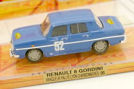 【送料無料】模型車　スポーツカー　ルノーラリーリヨンボックスオンnorev 143 renault 8 gordini rally lyon charbonnieres 1965 with its box