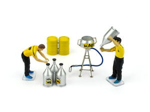 【送料無料】模型車 スポーツカー セットモータ2meccaniciaccessori brumm 143 f090モデルset motor fuels 2 meccanici accessori brumm 143 f090 model