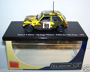 �y���������z�͌^�ԁ@�X�|�[�c�J�[�@1000�M�����O78�o�[��eligor renault 5eligor renault 5 alpine gang military rally of the thousand trails 78 var tomorrow