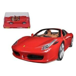 yz͌^ԁ@X|[cJ[@fJ[ferrari 458spider124 diecast hot wheels}ebly64fmodel car ferrari 458 spider red 124 diecast hot wheels mattel bly6