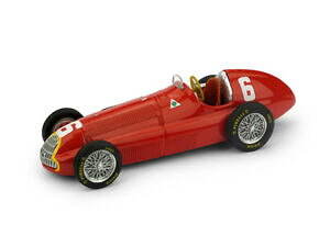 �y���������z�͌^�ԁ@�X�|�[�c�J�[�@�A���t�@�����I�����f��alfa romeo f1 158 6 franch gp 1950 jm fangio red brumm 143 s054upd model